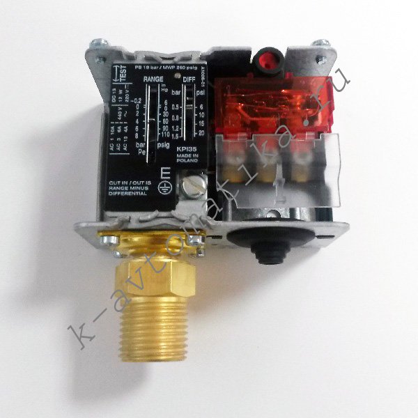 Реле давления данфосс схема