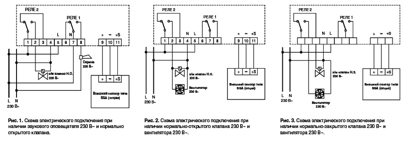 Соу 1 схема подключения